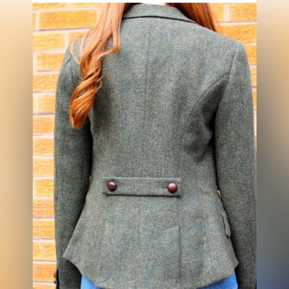 Jack Will Wool Blazer with leather buttons NWOT - Picture 2 of 8